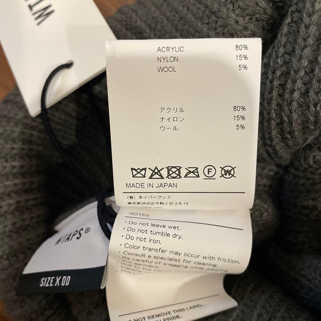 【新品】WTAPS FLP / BEANIE / ALNY CHARCOAL 【新品】WTAPS FLP / BEANIE / ALNY CHARCOAL