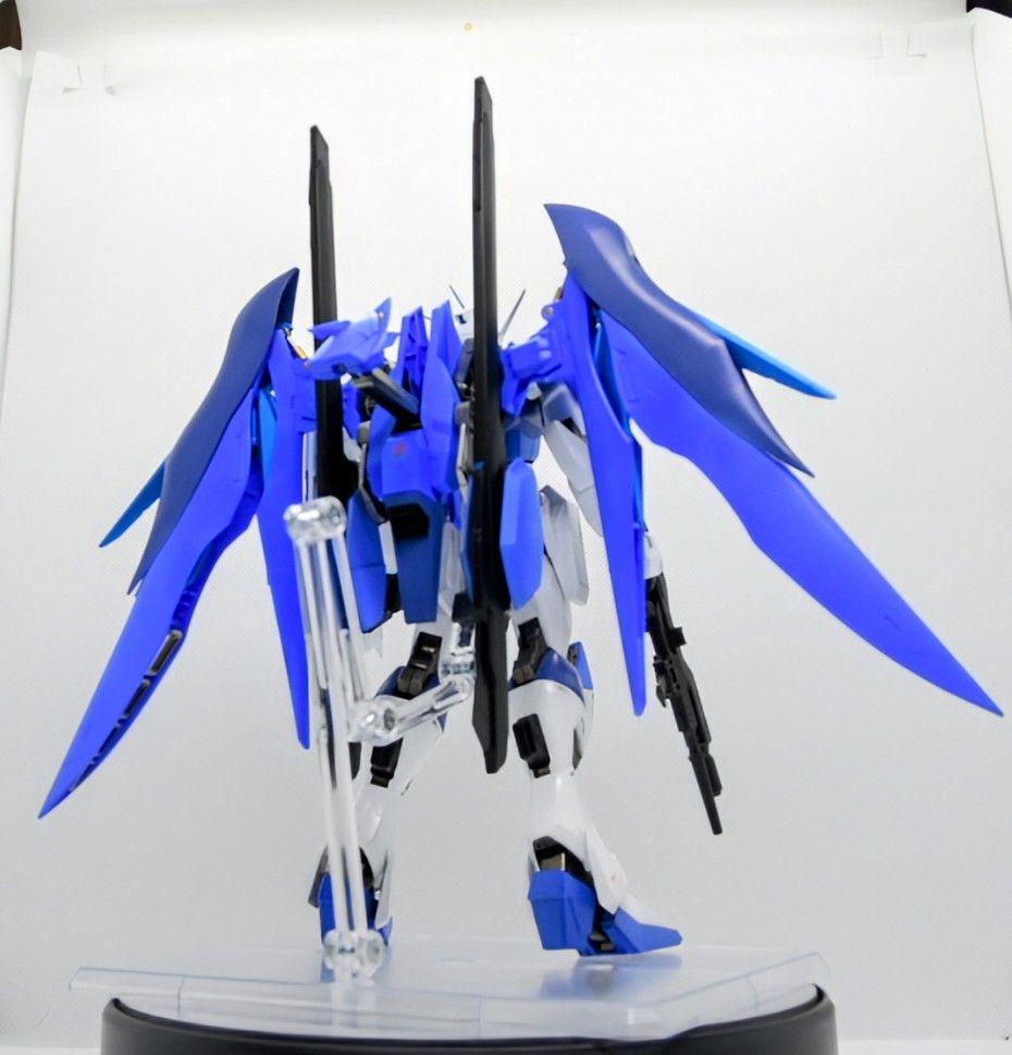 【MG 1/100 インパルスガンダムブランシュ】全塗装完成品