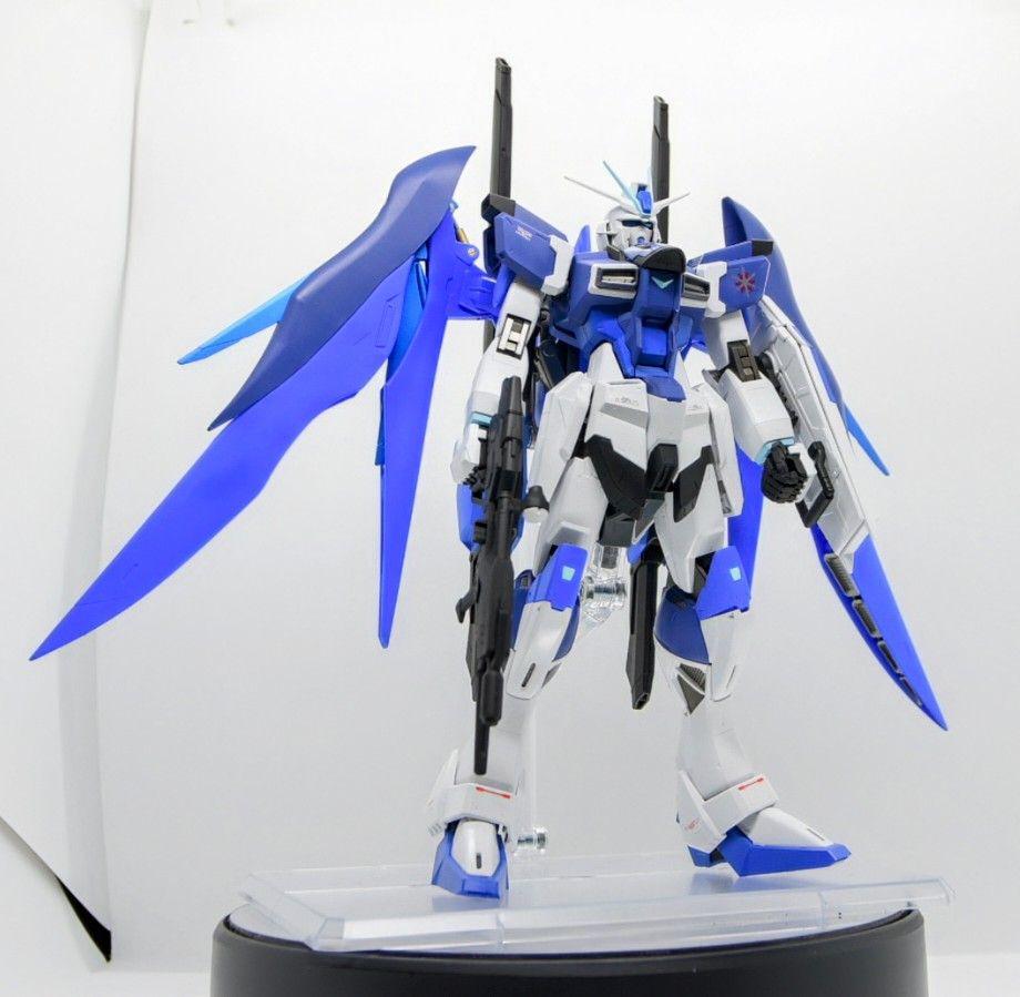 【MG 1/100 インパルスガンダムブランシュ】全塗装完成品