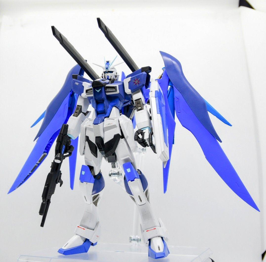 【MG 1/100 インパルスガンダムブランシュ】全塗装完成品
