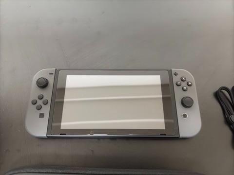 Nintendo Switch グレー 本体　ケース付き