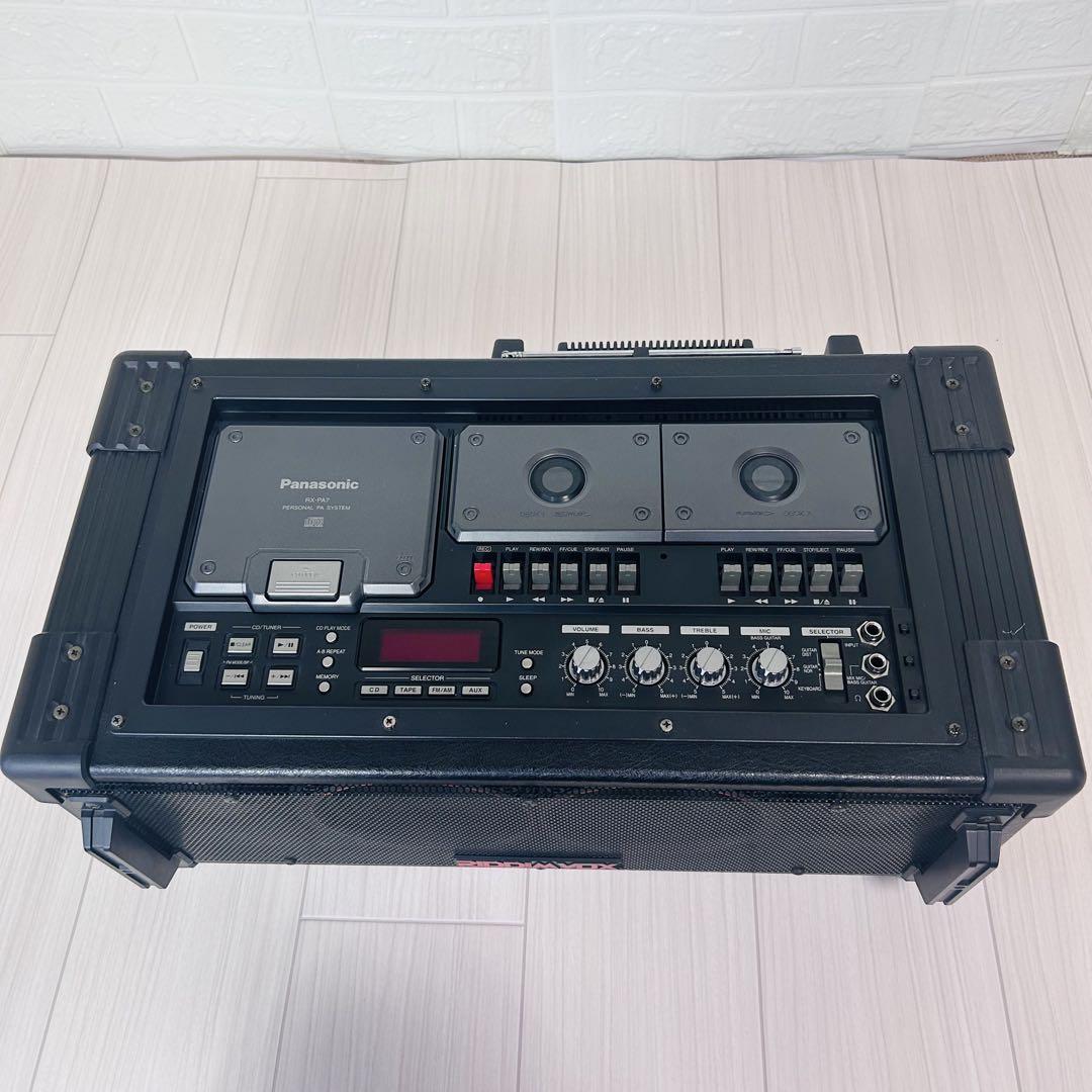 美品　 パナソニック　RIDDIMVOX　RX-PA7　パーソナルPAシステム