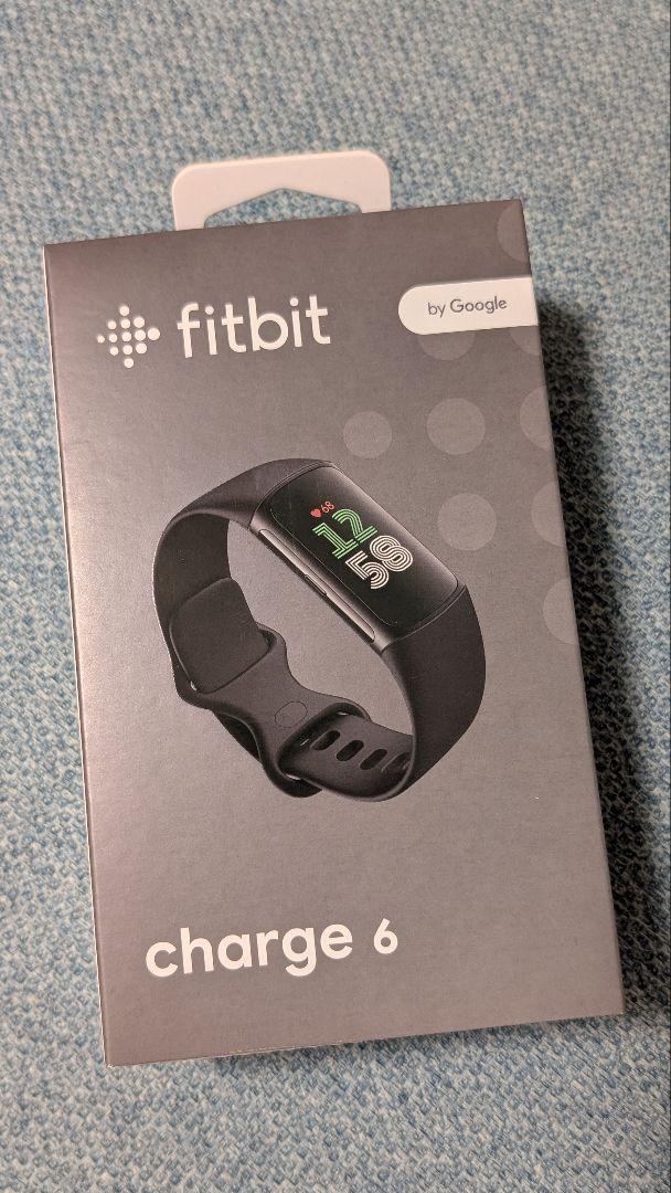 新品未開封】Fitbit Charge 6 本体 ブラック 黒 オブシディアン