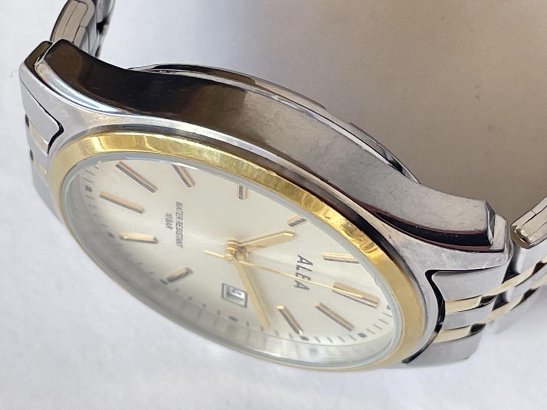 時計 SEIKO ALBA VX32-K007 MENS QUARTZ DATE