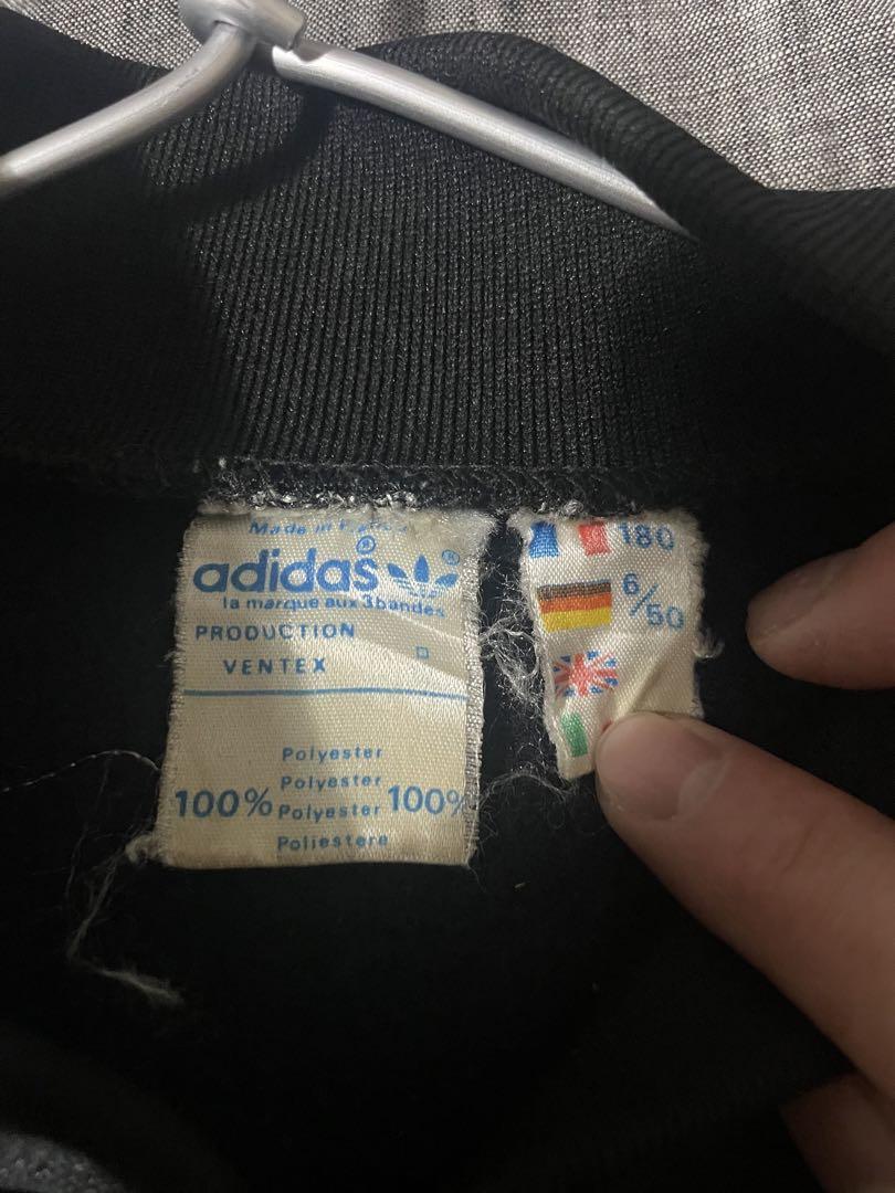 adidas フランス製 トラックジャケットサイズ180 1970s