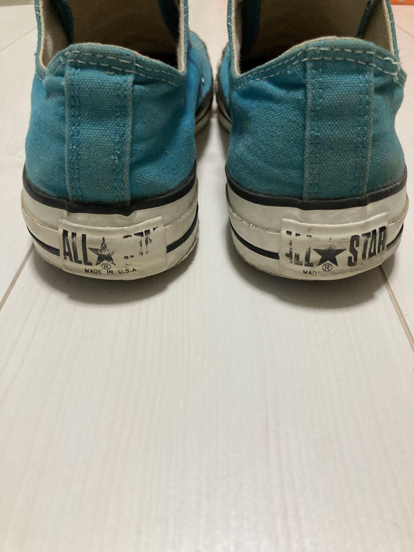 90's コンバース オールスター ターコイズブルー 9(27.0cm)USA製
