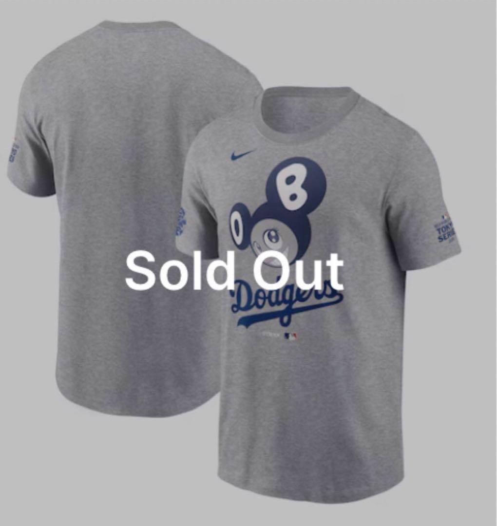 【希少】MLB ドジャース x 村上隆 コラボ Tシャツ Lサイズ 大谷翔平 希少】MLB ドジャース x 村上隆 コラボ Tシャツ Lサイズ 大谷翔平