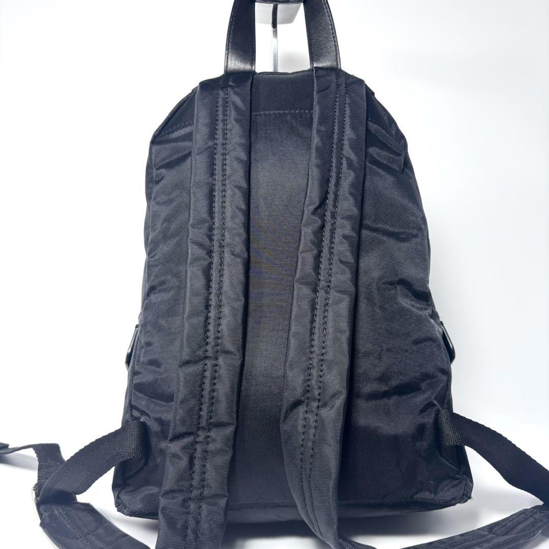 ✨美品✨マークジェイコブス ミニリュック スモール ナイロン × レザー 黒