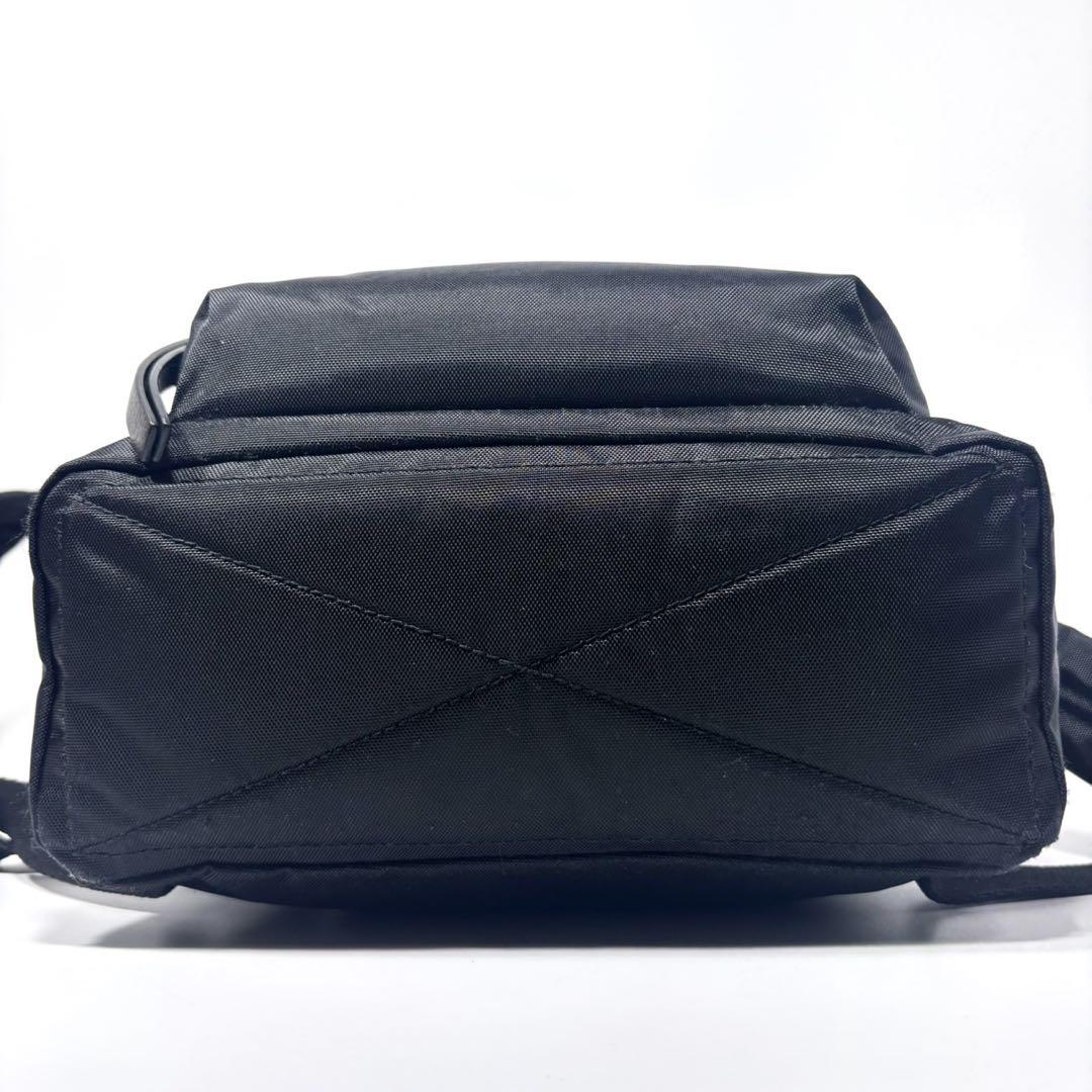 ✨美品✨マークジェイコブス ミニリュック スモール ナイロン × レザー 黒