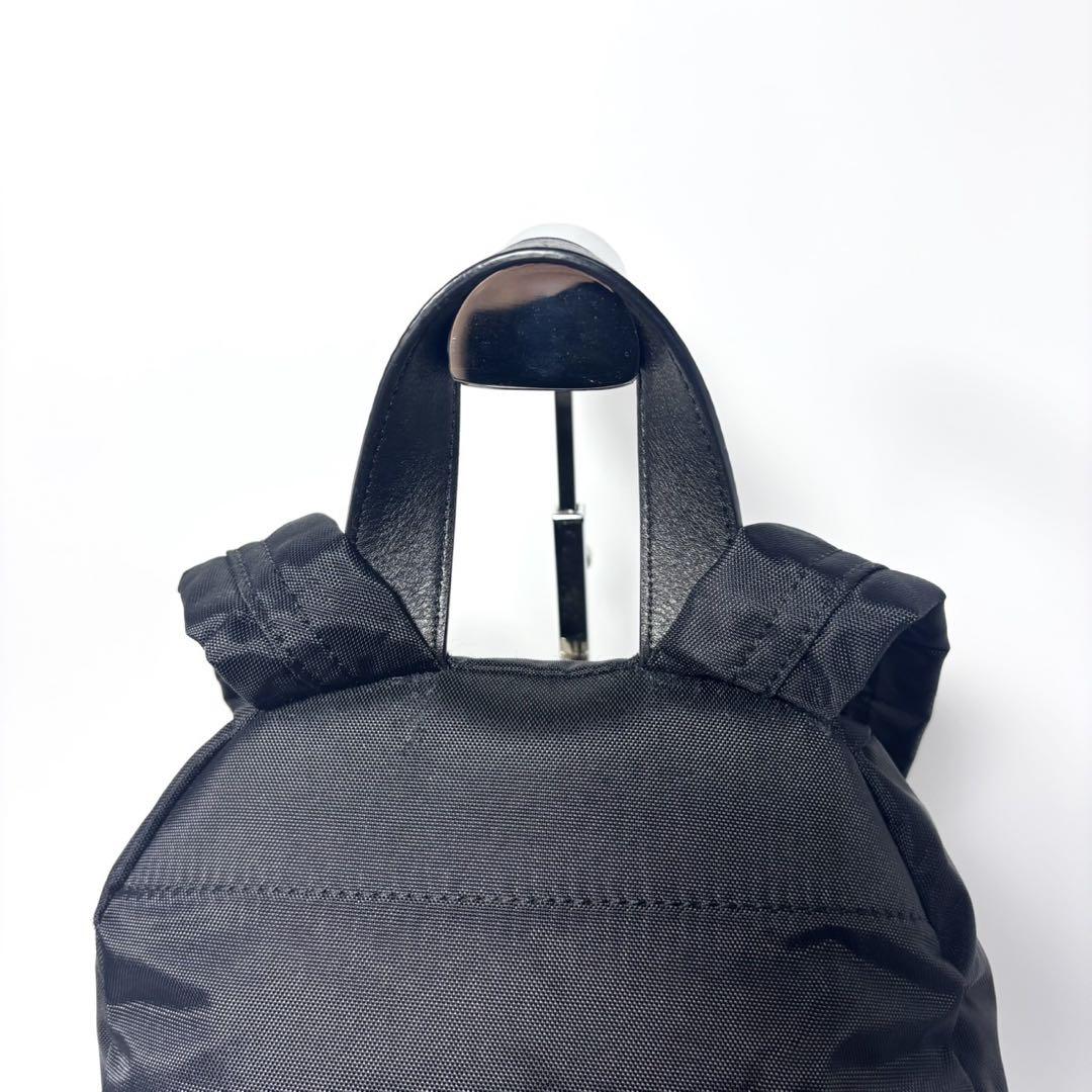 ✨美品✨マークジェイコブス ミニリュック スモール ナイロン × レザー 黒
