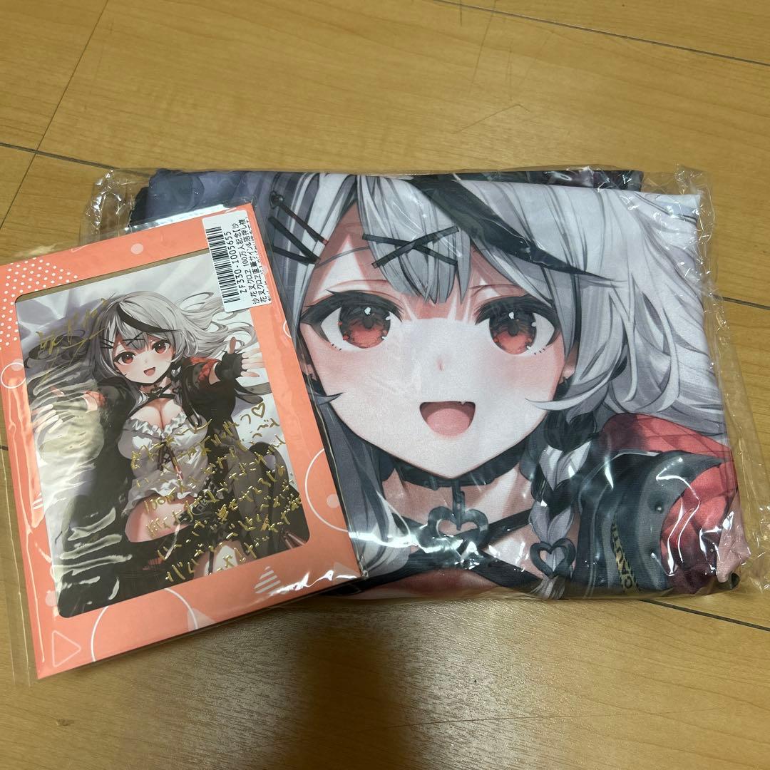 ホロライブ 沙花叉クロヱ 100万人記念 抱き枕カバー ポストカード新品、♥