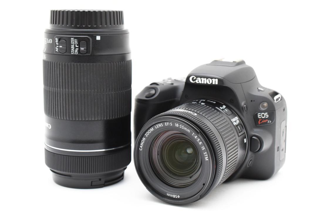 【美品・ショット数15%】Canon EOS Kiss X9 ダブルズームキット