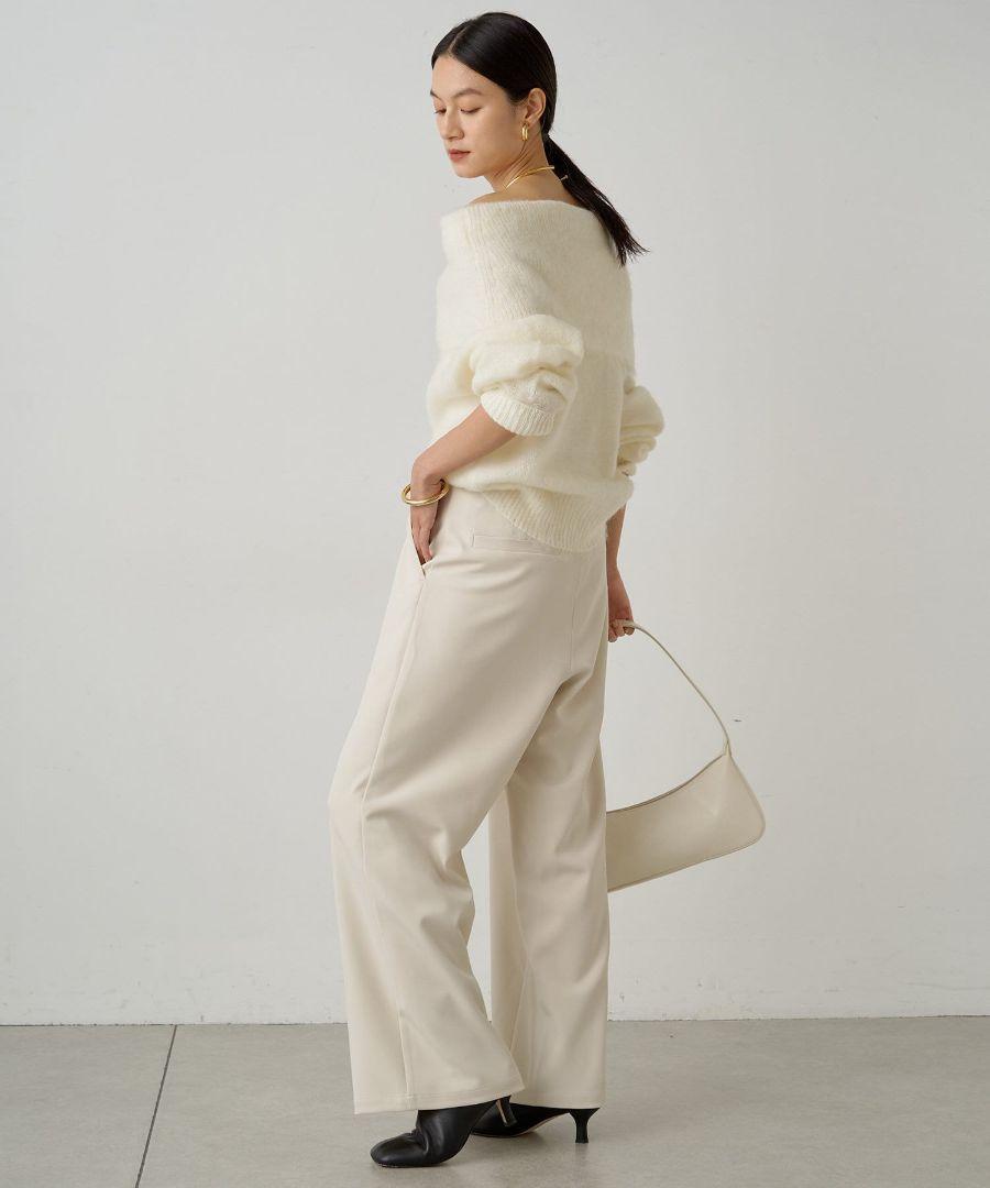 ファッションアイテム人気ランキング Loungedress】オフショルニット トップス