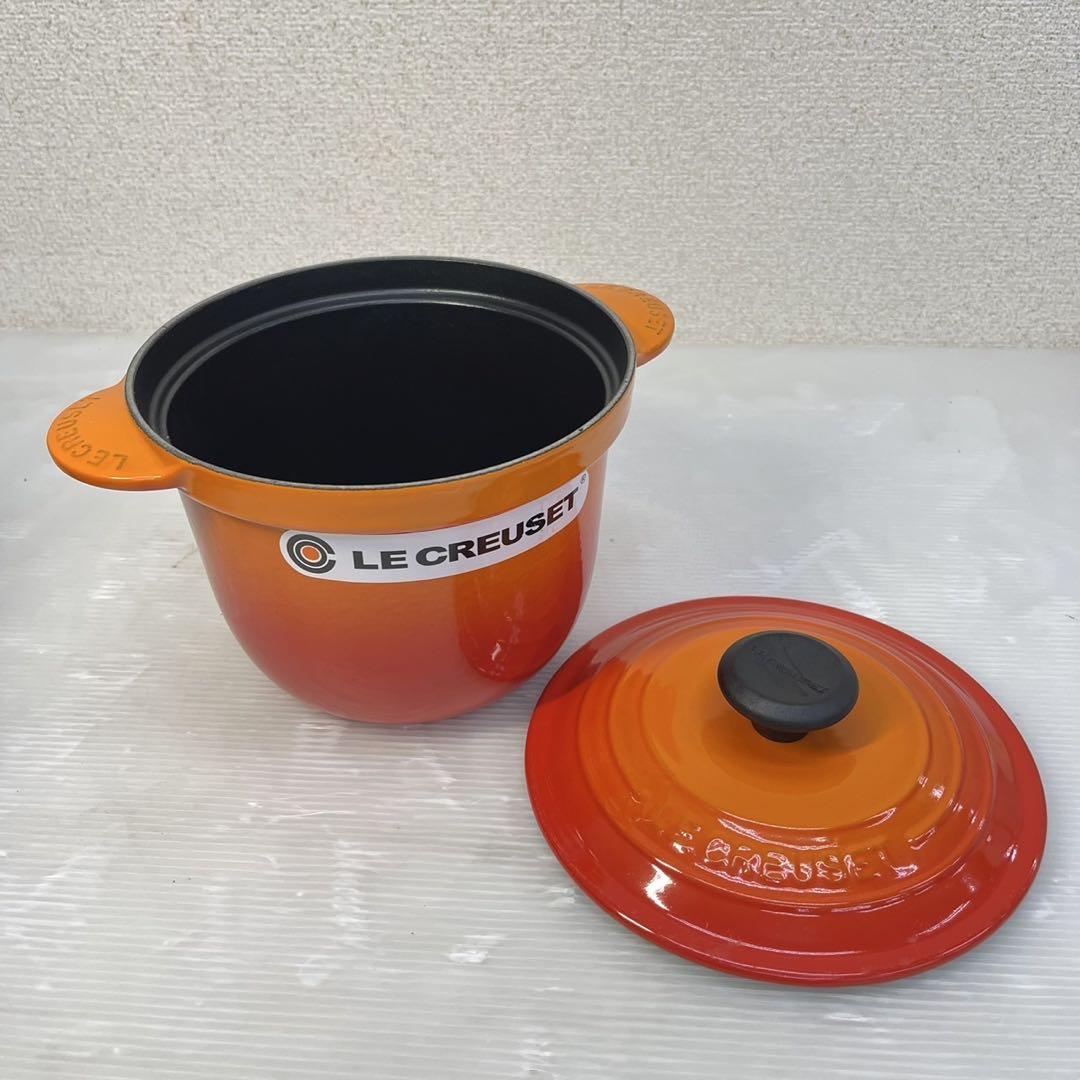 ☆ルクルーゼ ココット エブリィ☆18cm オレンジ 鋳物ホーロー鍋