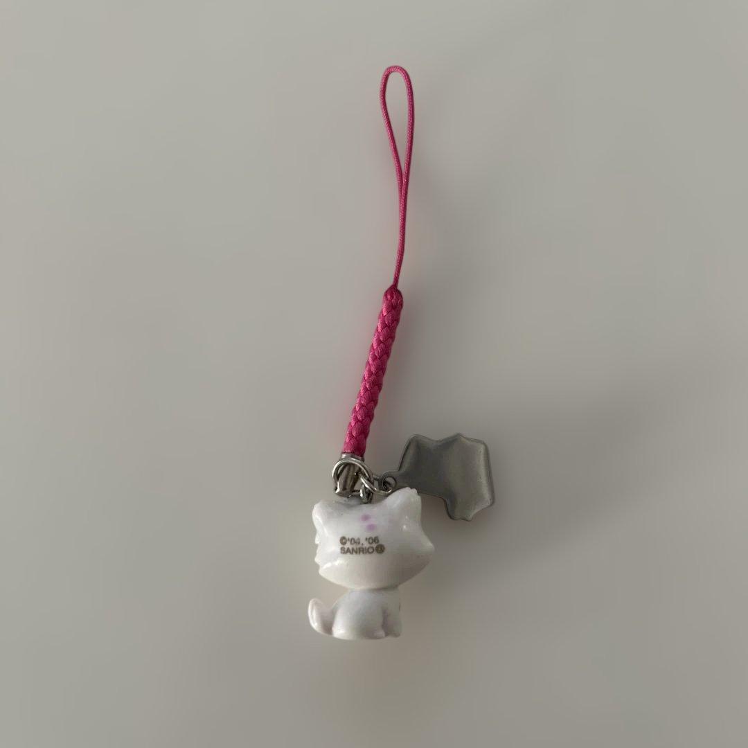 チャーミーキティ ハローキティ 根付 ストラップ - メルカリ