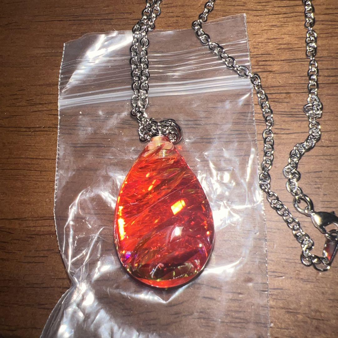 炎の魔石多層ダイクロペンダント