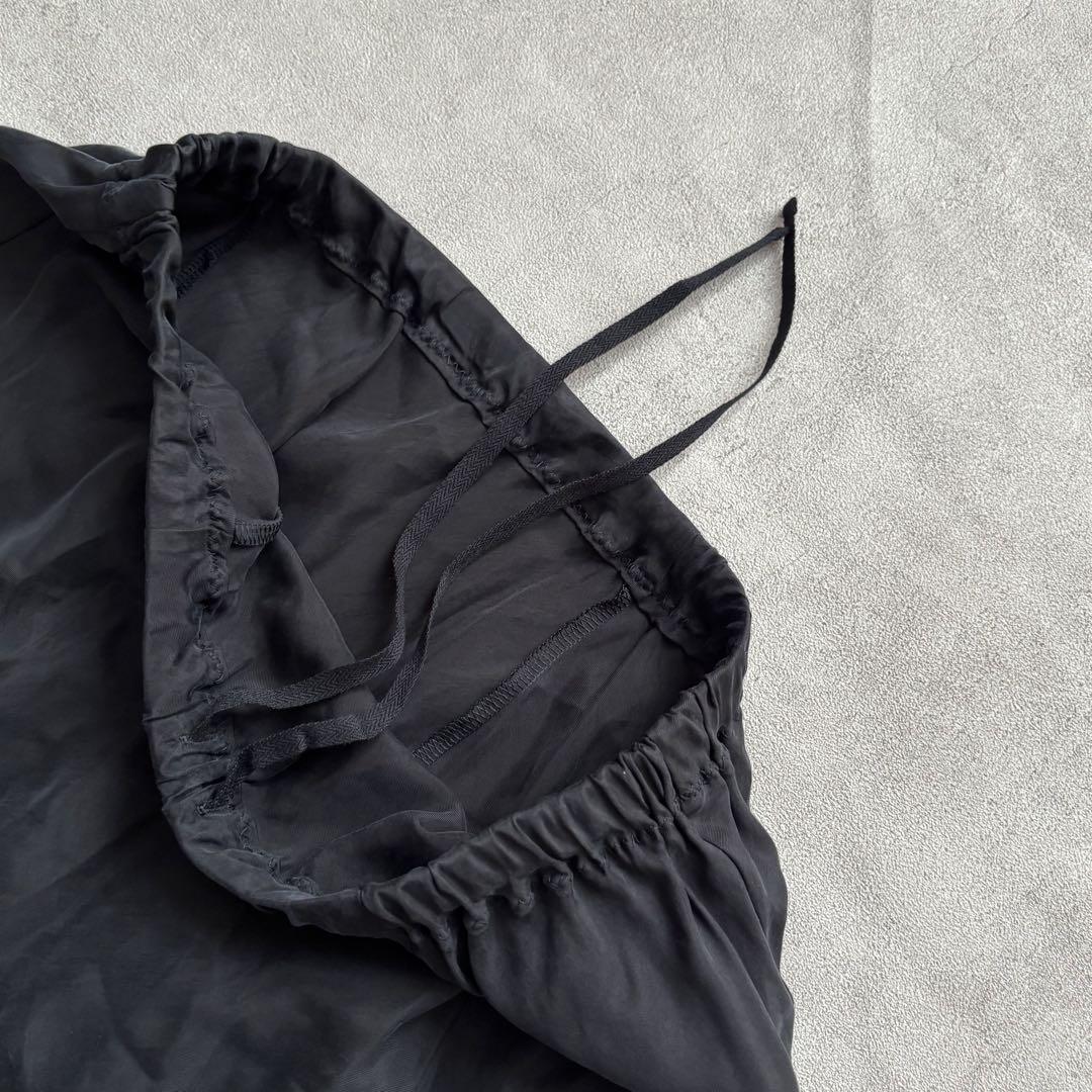 Plage 2025 ブラック Washable Fibril ロングスカート plage スカート 「追加」Washable Fibril ロングスカート