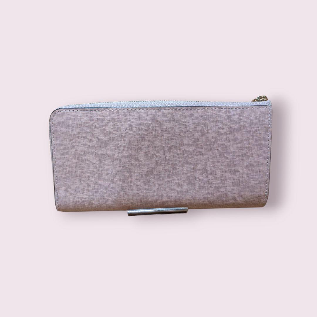 新品】フルラ ジップアラウンド長財布 VERVE ピンク 733930