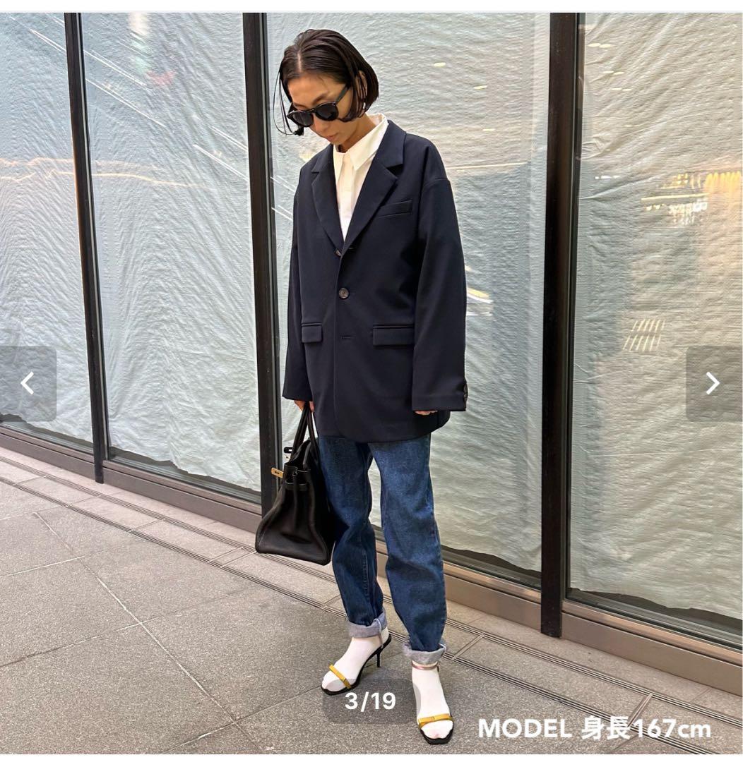 caito daddy ジャケットネイビー 新品タグつき caito daddy ジャケットネイビー 新品タグつき