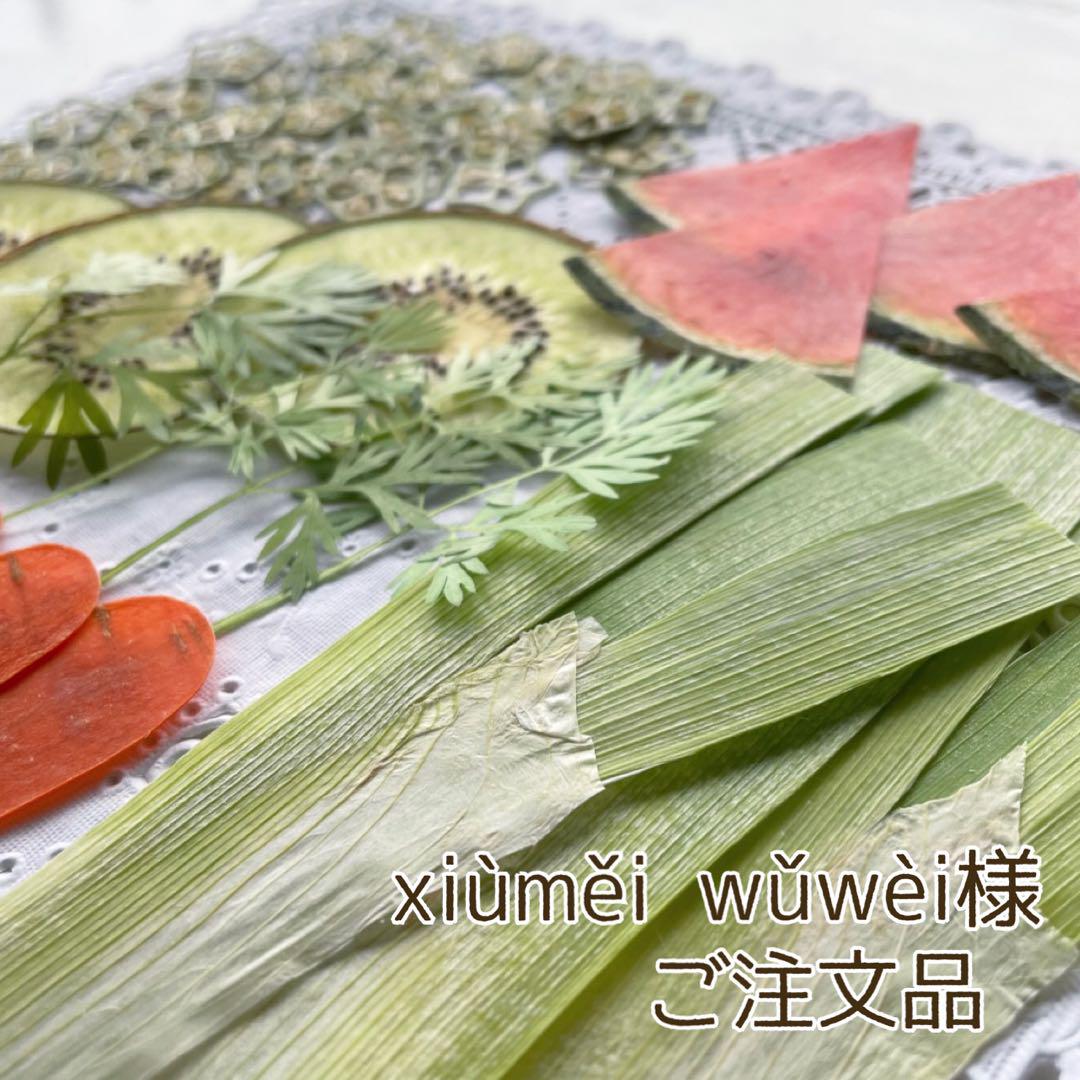 xiùměi wǔwèi 様 押しフルーツ 押し花 押し野菜