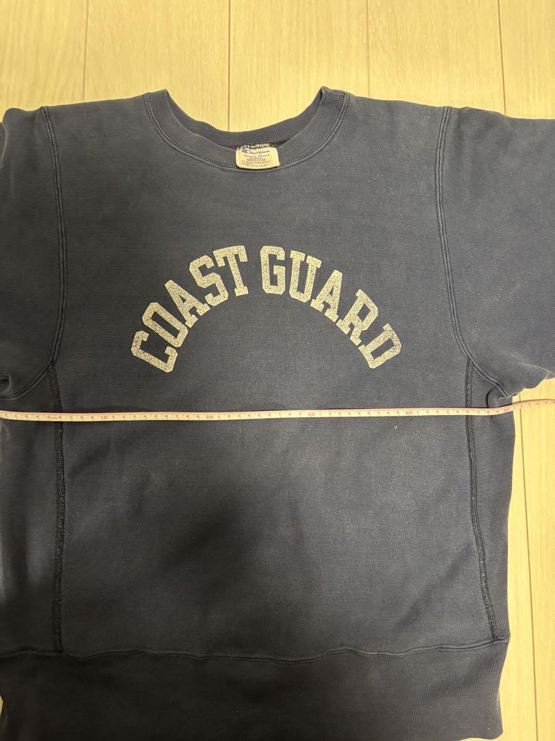 トップス 80s champion reverse weave coast guard