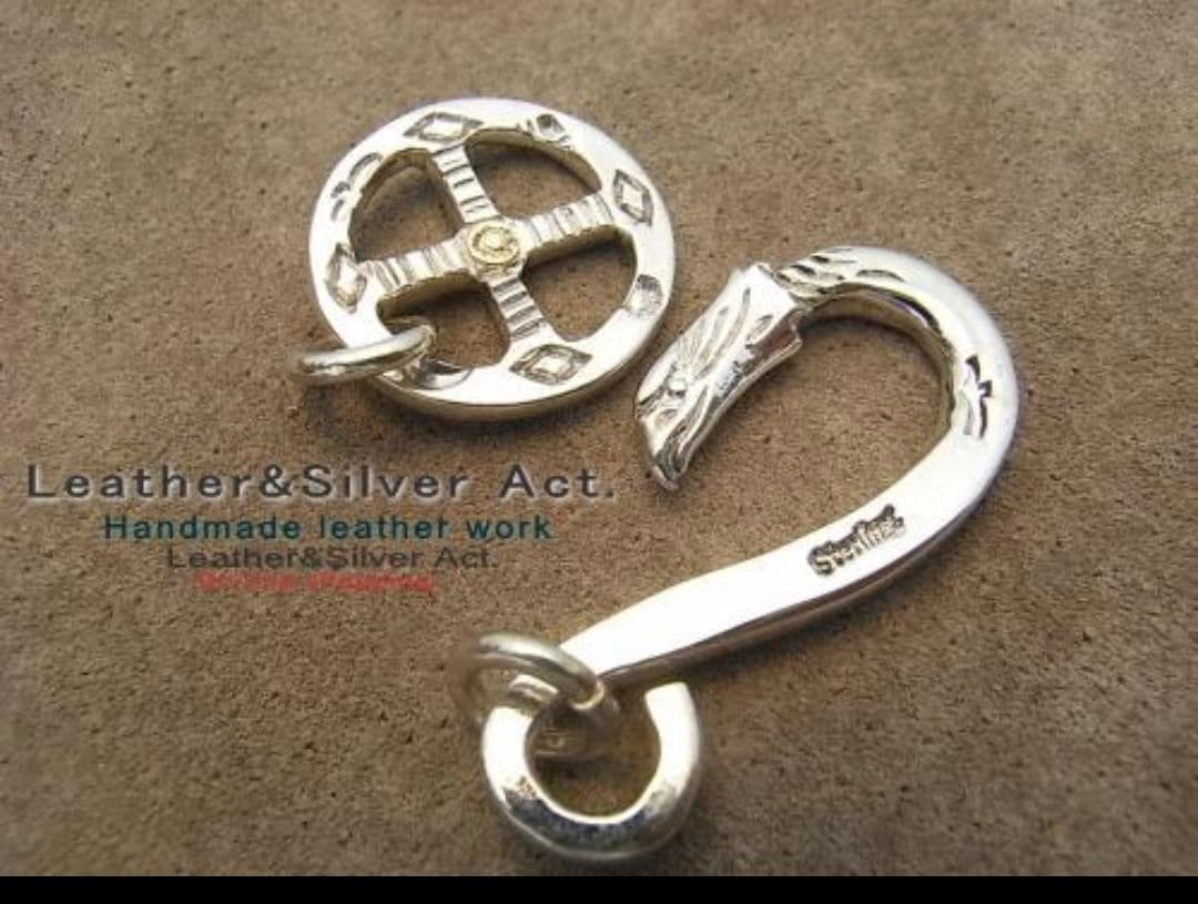 金具　シルバー925 メディスンホイール　イーグルフック　ネックレス金具イーグル