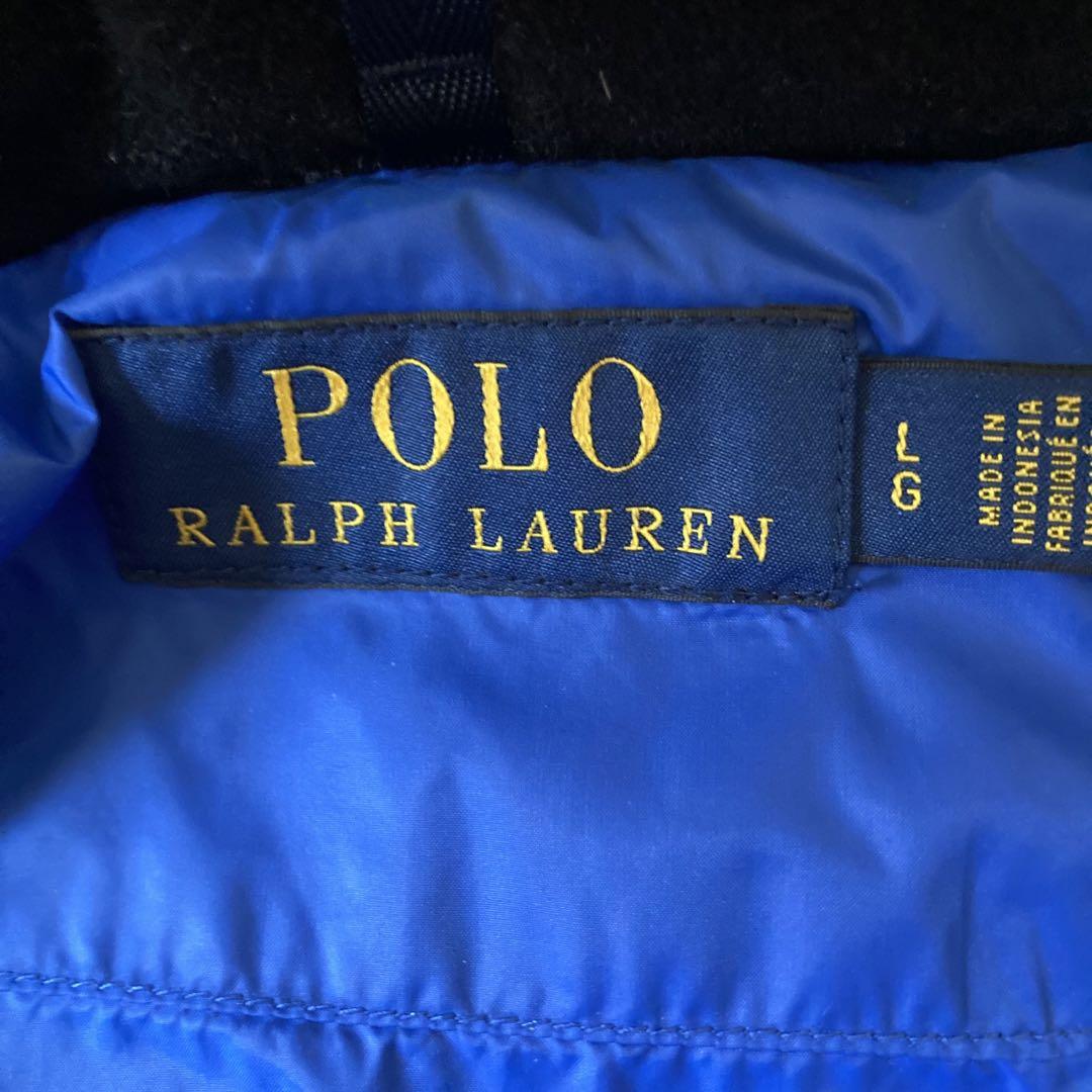 POLO Ralph Lauren ダウンジャケット フード付き ポニー刺繍 L