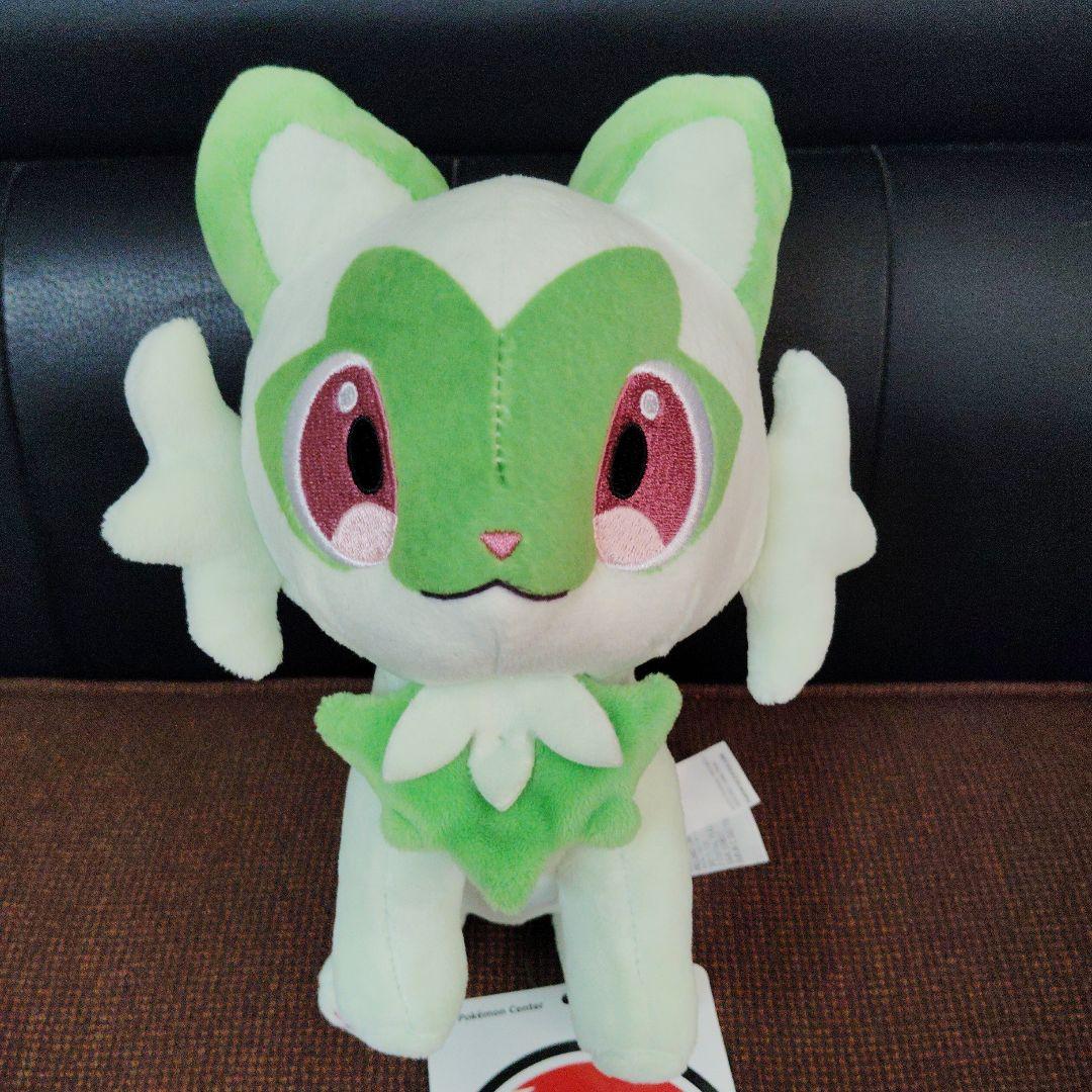 【新品】マスカーニャ　ぬいぐるみ　ポケモンセンター　ポケモン　ニャオハ 新品】マスカーニャ ぬいぐるみ ポケモンセンター ポケモン