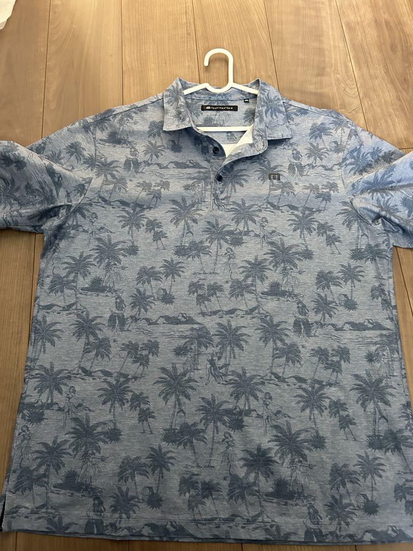 【値下げ中！】TRAVIS MATHEW パームツリー柄ポロシャツ