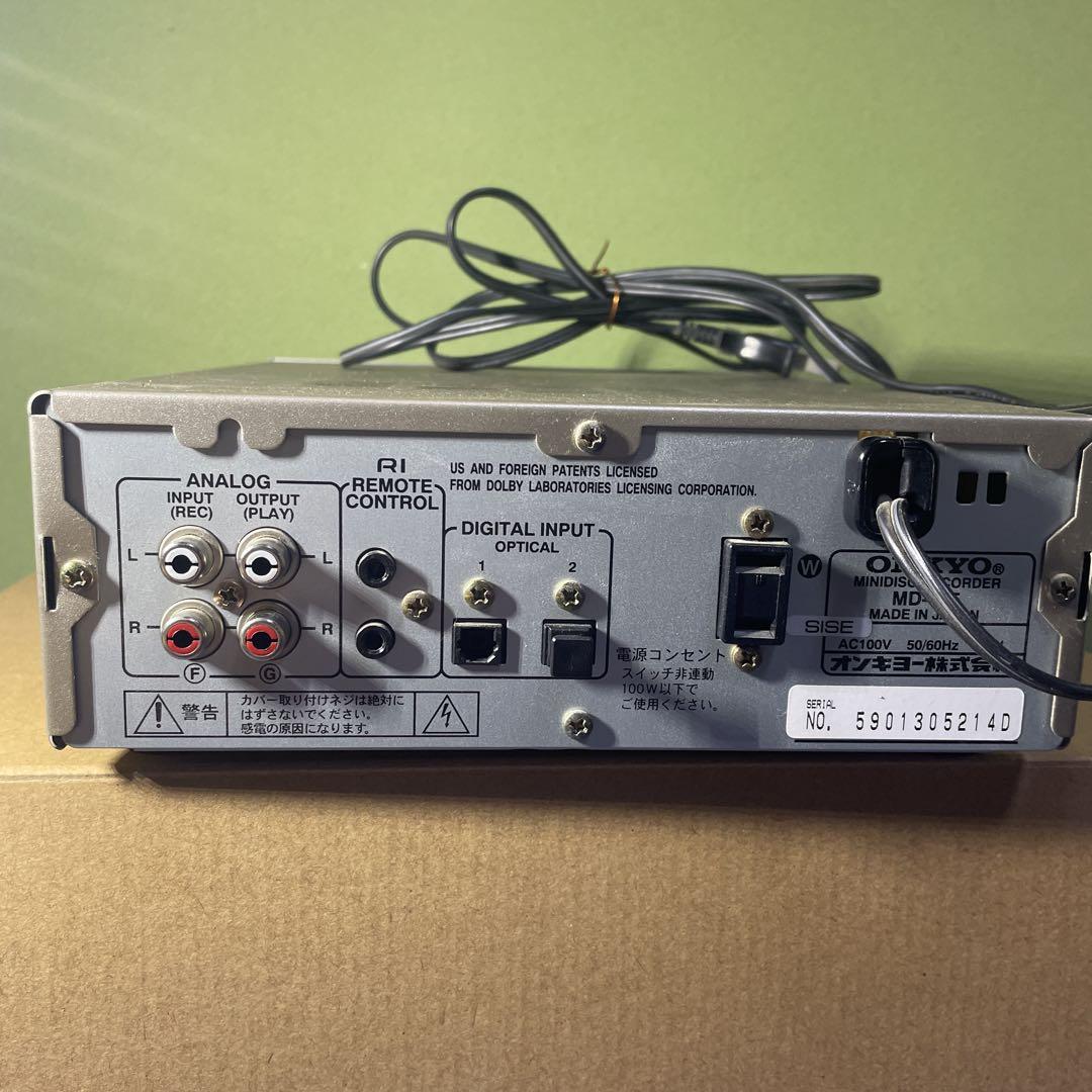 ONKYO コンポA-905 T-405W MD-105 C-705FX オーディオ機器