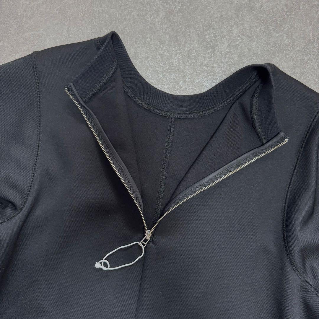 美品 1.8万 ADAM ET ROPE FEMME ギャザージャージワンピース