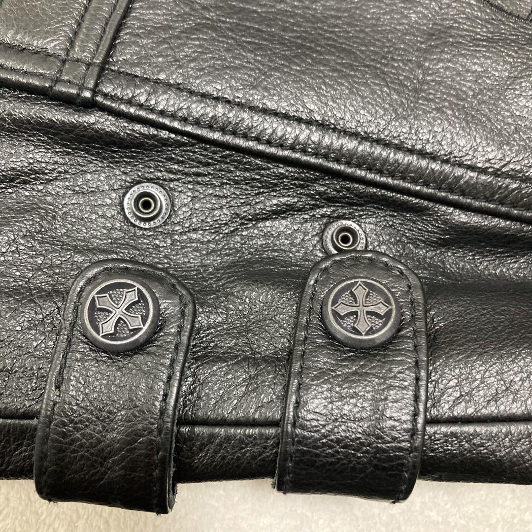 スカル刺繍XL