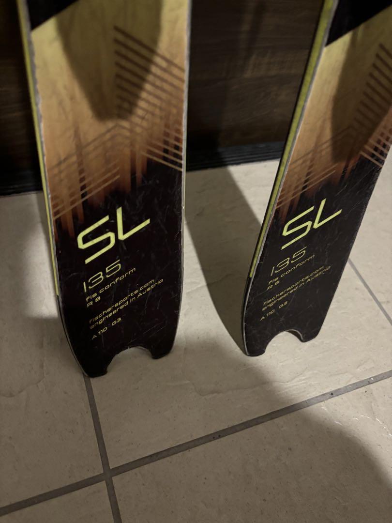 Fischer RC4 World Cup SL スキー 135cm