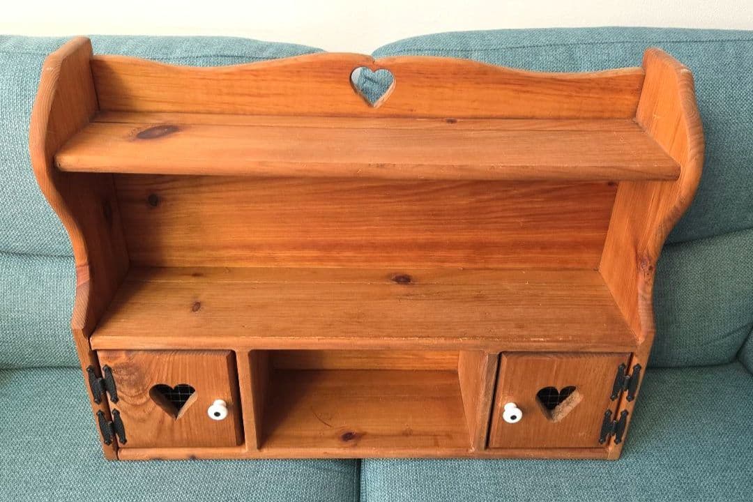 ハート型引き出し付き目立った傷や汚れなし