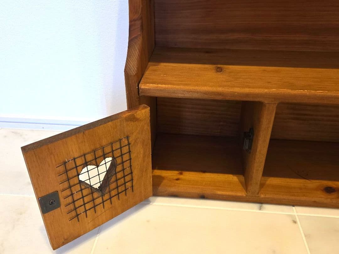 ハート型引き出し付き目立った傷や汚れなし