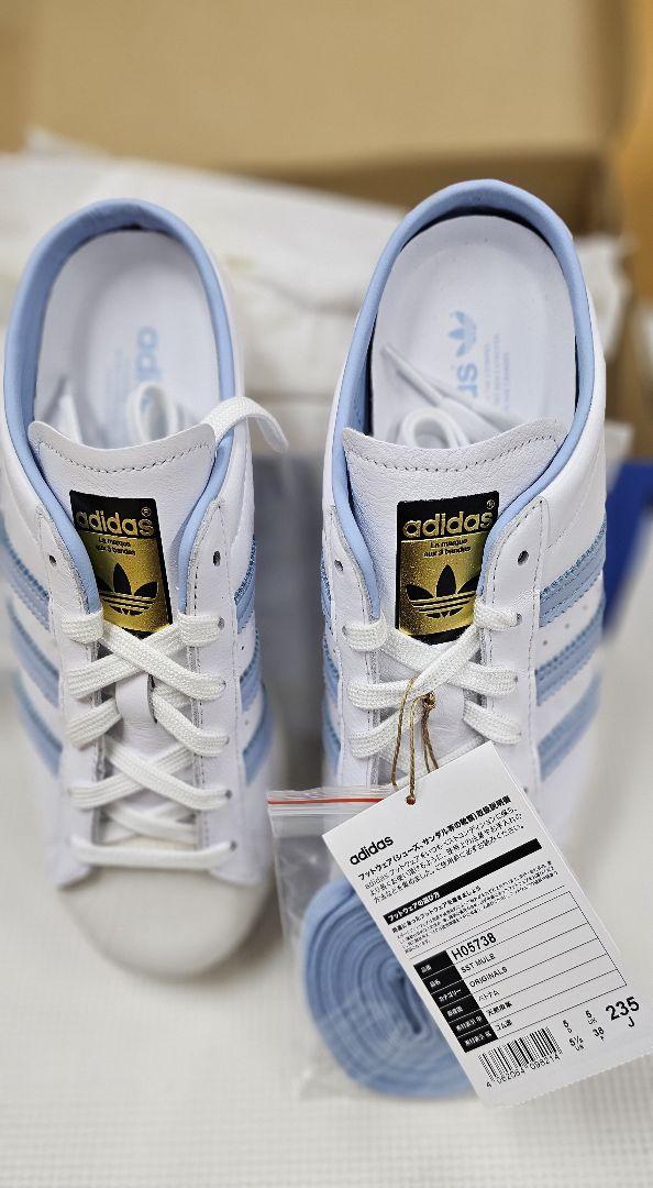 新品23.5cm　ADIDAS SST MULE W　スーパースター ミュール