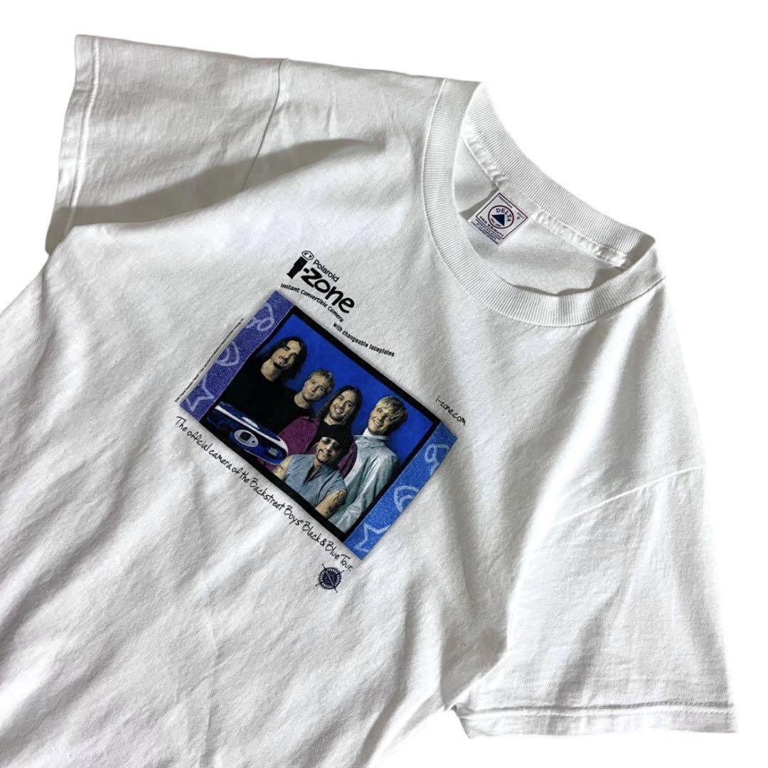 00s polaroid i zone Backstreet Boys Tシャツ