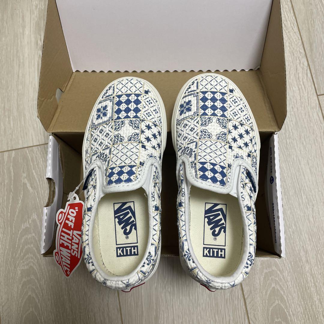 Vans Kith Classic スリッポン タイルパターン 17.0