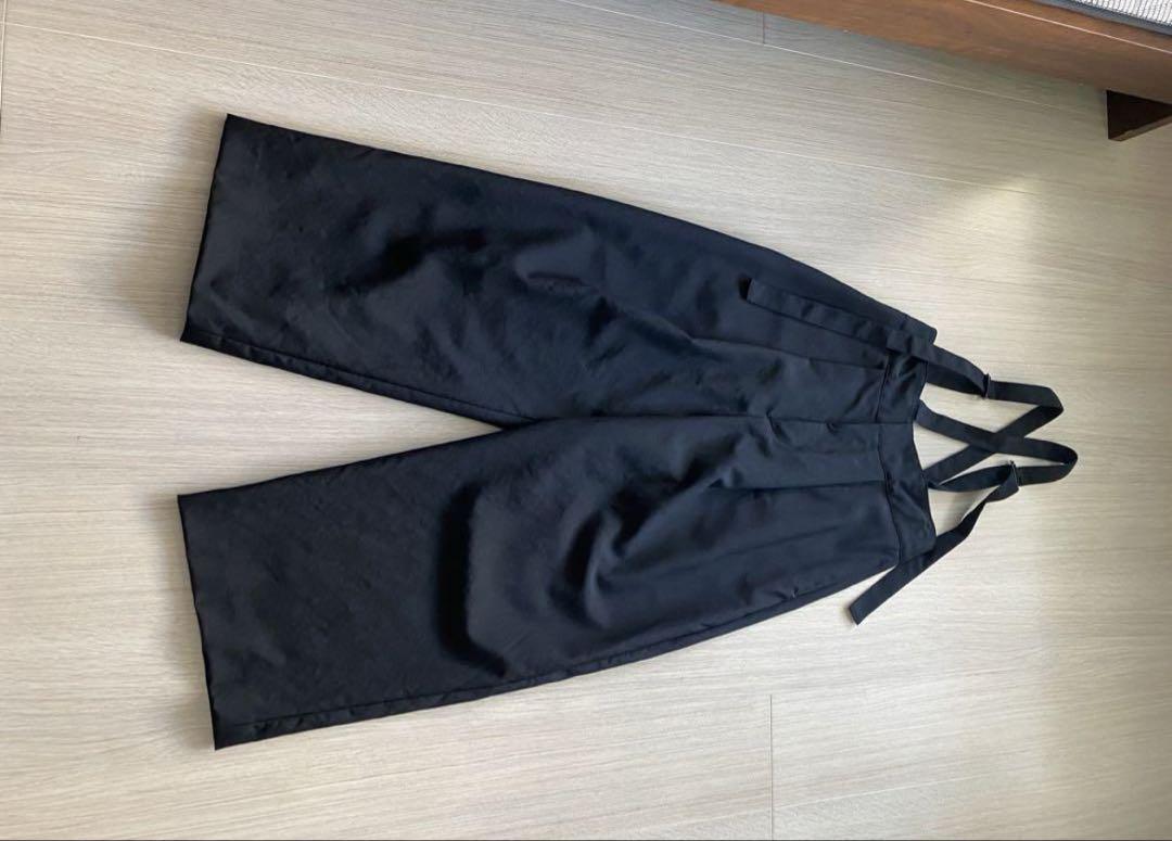 LOHEN ローヘン サスペンダーエッグパンツ 黒 36