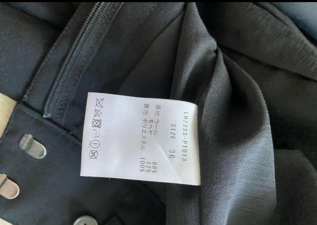 LOHEN ローヘン サスペンダーエッグパンツ 黒 36