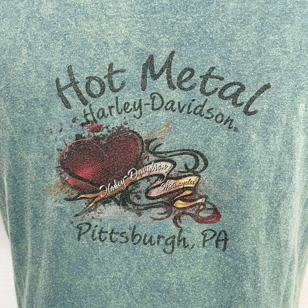 y2k✨️ 00s Harley-Davidson イーグル ロゴ ラグランtee - メルカリ