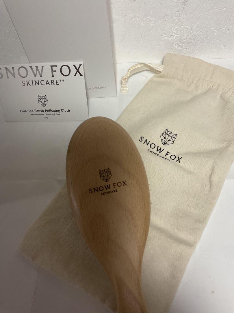 ヘアブラシ・コーム SNOW FOX Gua Sha Hair & Scalp Brush