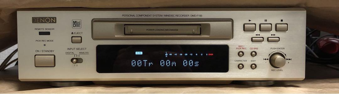 DENON DMD-F100 MDデッキ