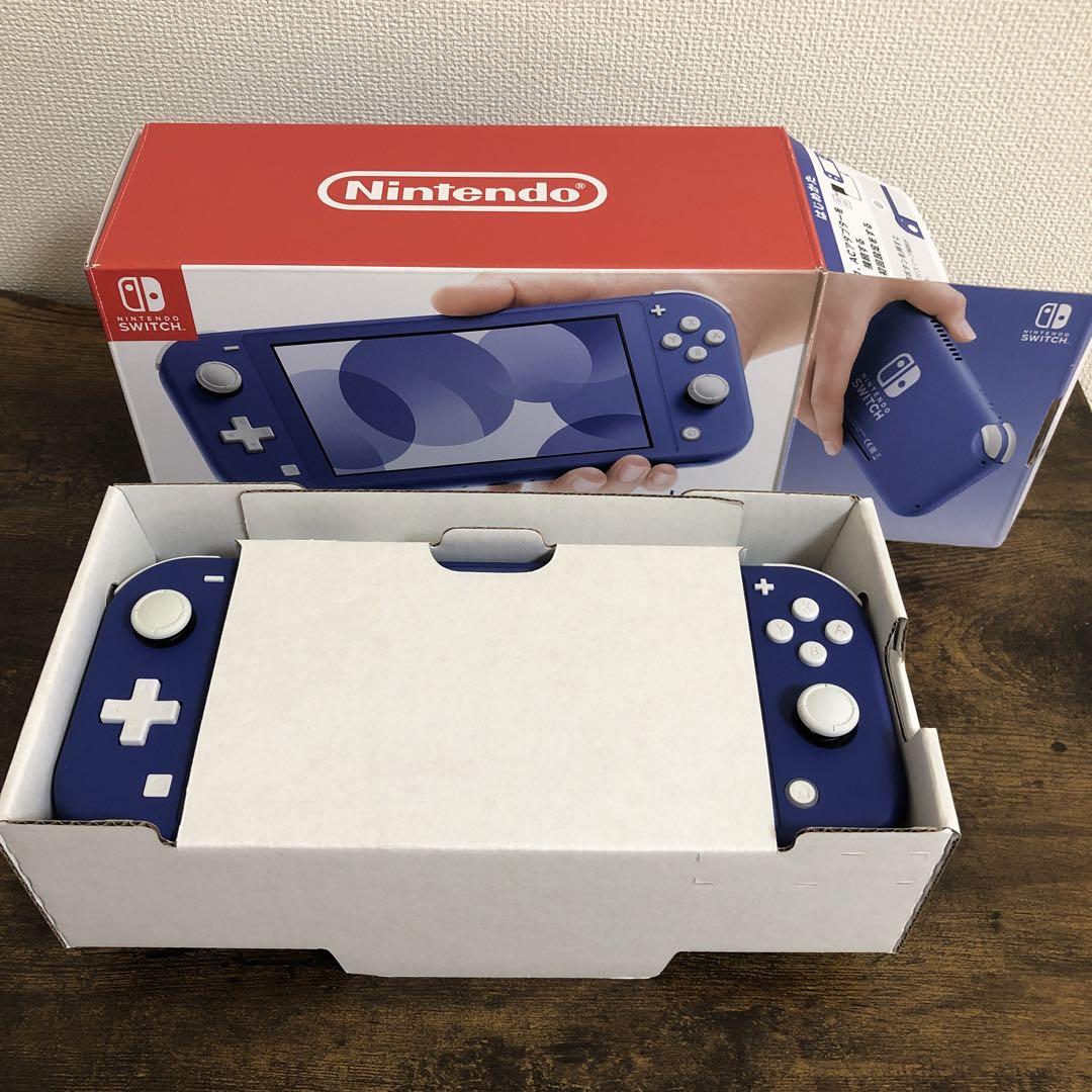 Nintendo Switch Lite 青 本体 箱ACアダプター付き Nintendo Switch Lite 青 本体 ACアダプター付き