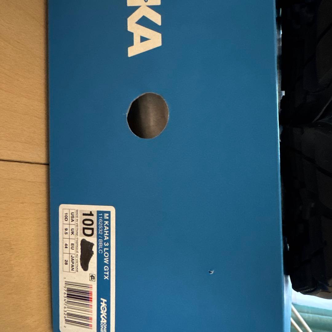 【新品】HOKA KAHA 3 LOW GTX BLACK 28.0CM 【新品】HOKA KAHA 3 LOW GTX BLACK 28.0CM