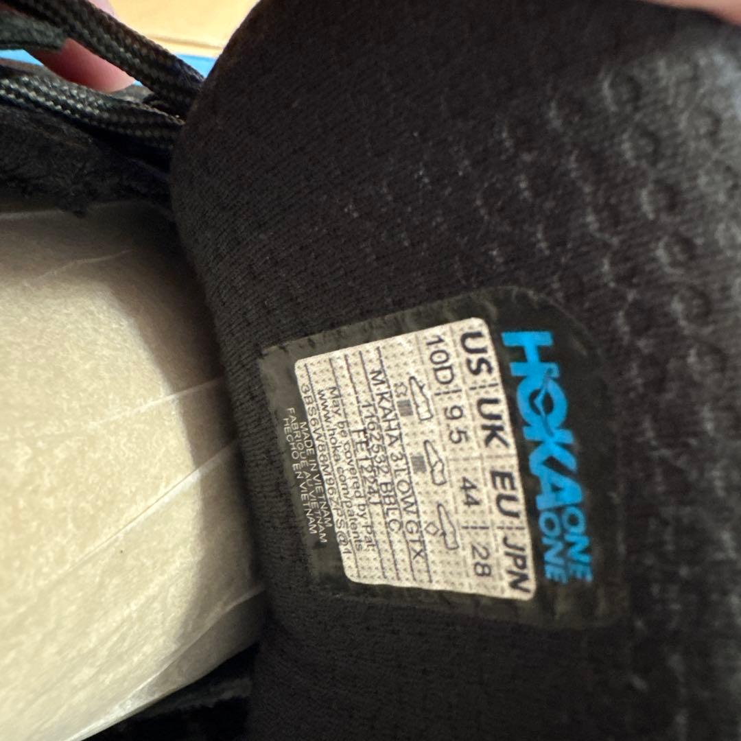【新品】HOKA KAHA 3 LOW GTX BLACK 28.0CM 【新品】HOKA KAHA 3 LOW GTX BLACK 28.0CM