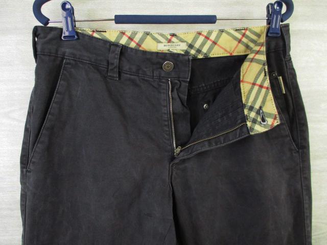 限定SALE新品 春夏 32 48 P165y BURBERRY ZSmsF-m15287327816 バーバリー コットンパンツ 安い在庫