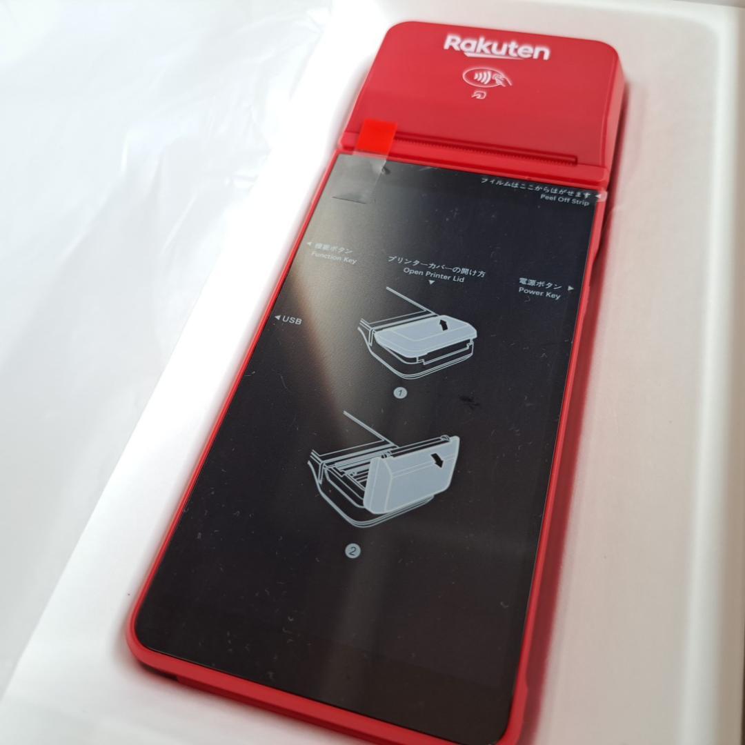 新品 楽天ペイターミナル レッド
