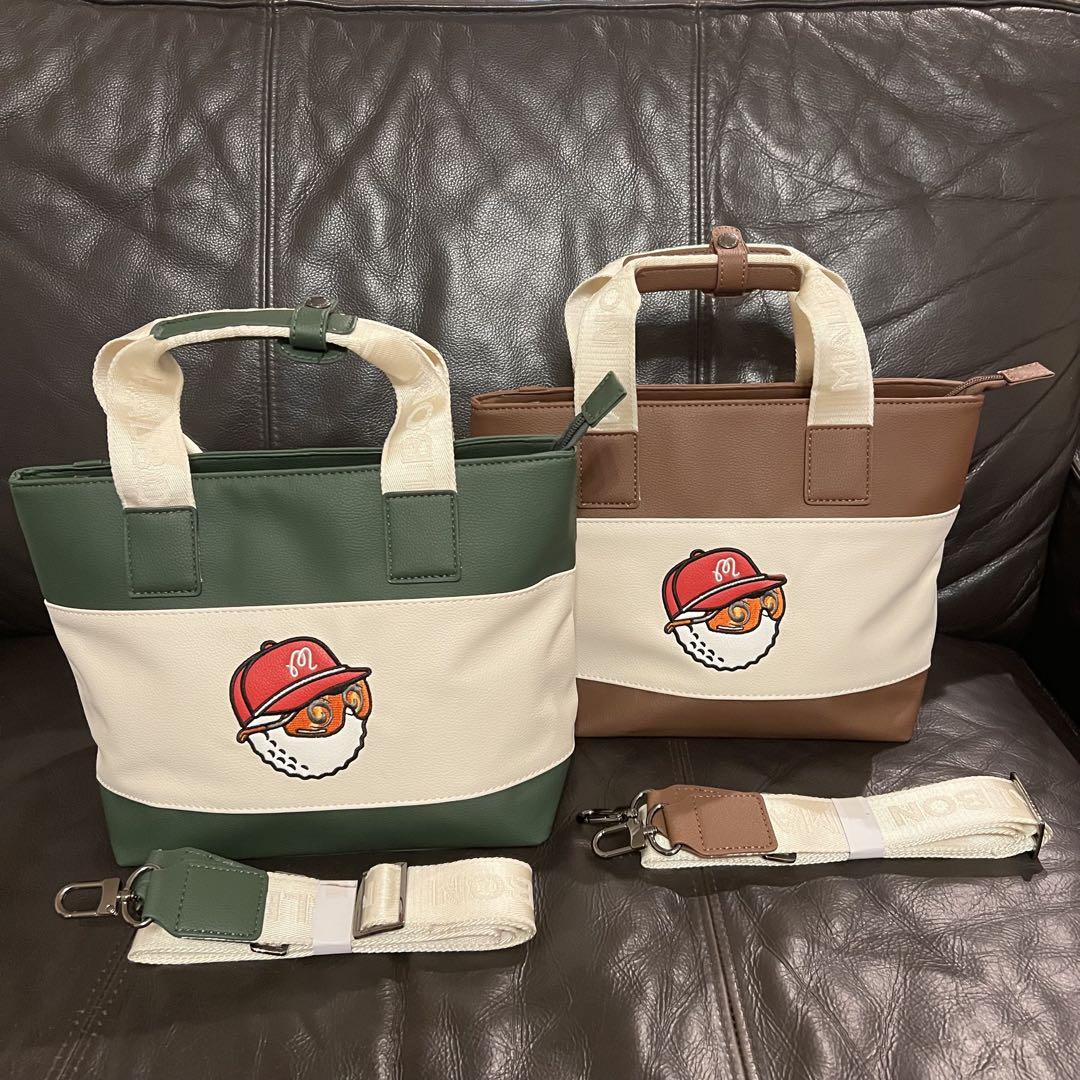 MALBON GOLFマルボンゴルフ カートバッグ トートバッグ グリーン