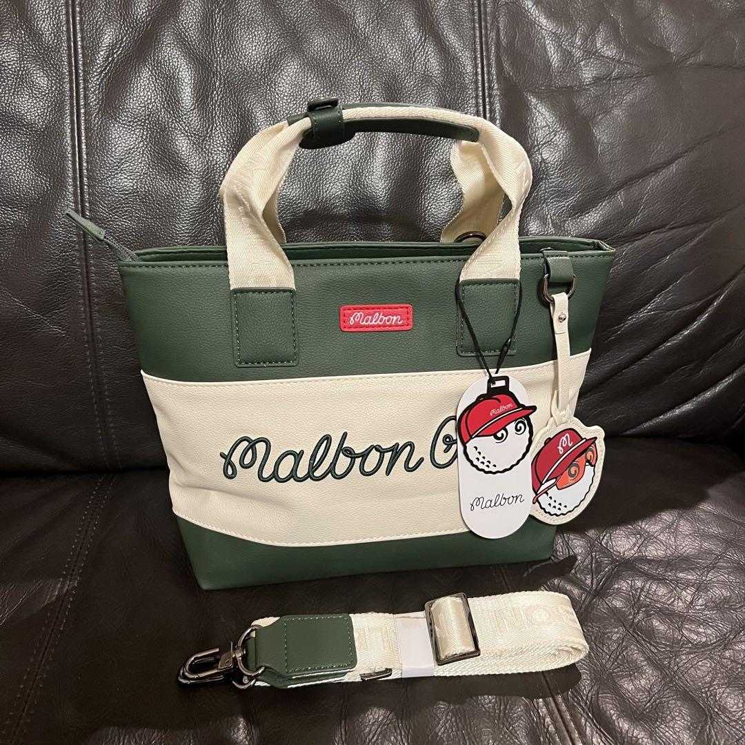 MALBON GOLFマルボンゴルフ カートバッグ トートバッグ グリーン